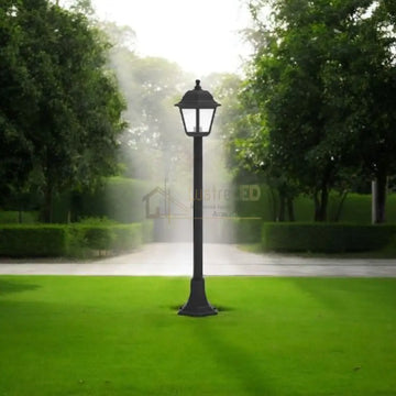 Stalp De Gradina Tip Felinar Negru 1xE27 120CM STALP ORNAMENTAL GARDEN POLE