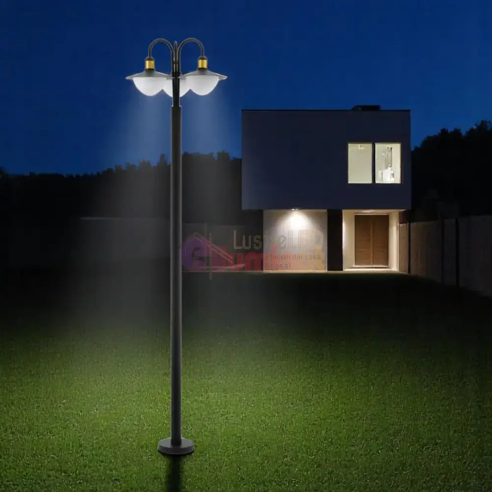 Stalp Exterior SIRMIONE 3XE27 IP44 97288 lustreled.ro