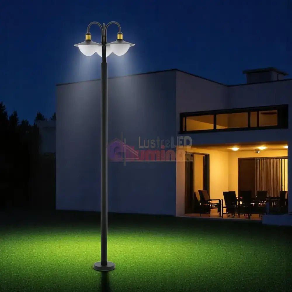 Stalp Exterior SIRMIONE 3XE27 IP44 97288 lustreled.ro