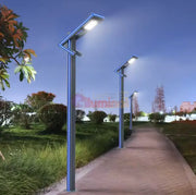 Stalp Iluminat Stradal 50W Alb Natural + Albastru 3m lustreled.ro