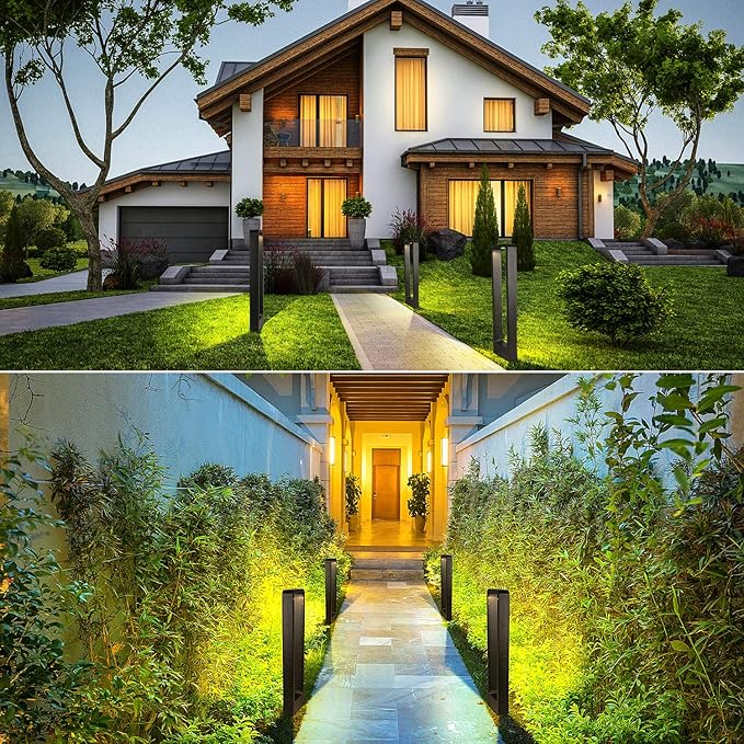 Stalp Ornamental De Gradina LED 7W 60CM Courtney