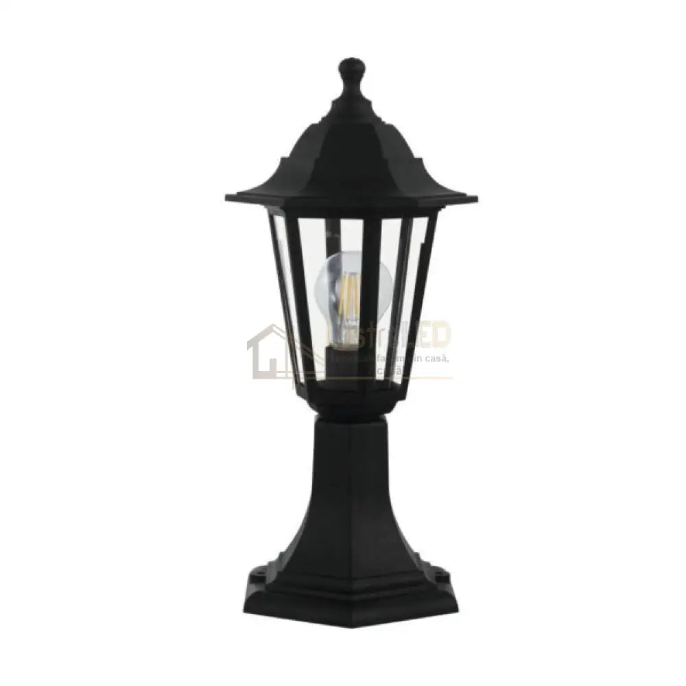 Stalp Ornamental De Gradina DUANERA Tip Felinar Negru 42CM STALP ORNAMENTAL GARDEN POLE