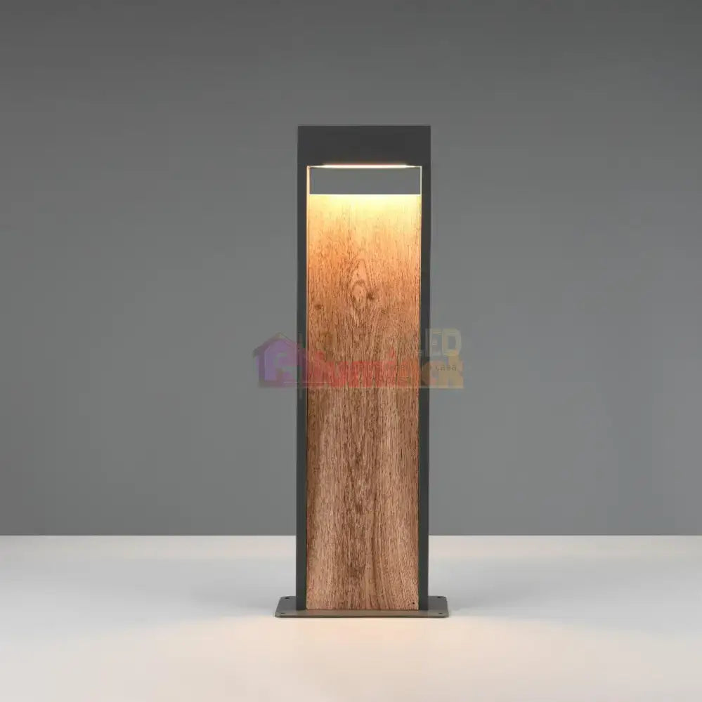 Stalp Ornamental De Gradina LED 11W SALMON 60CM lustreled.ro