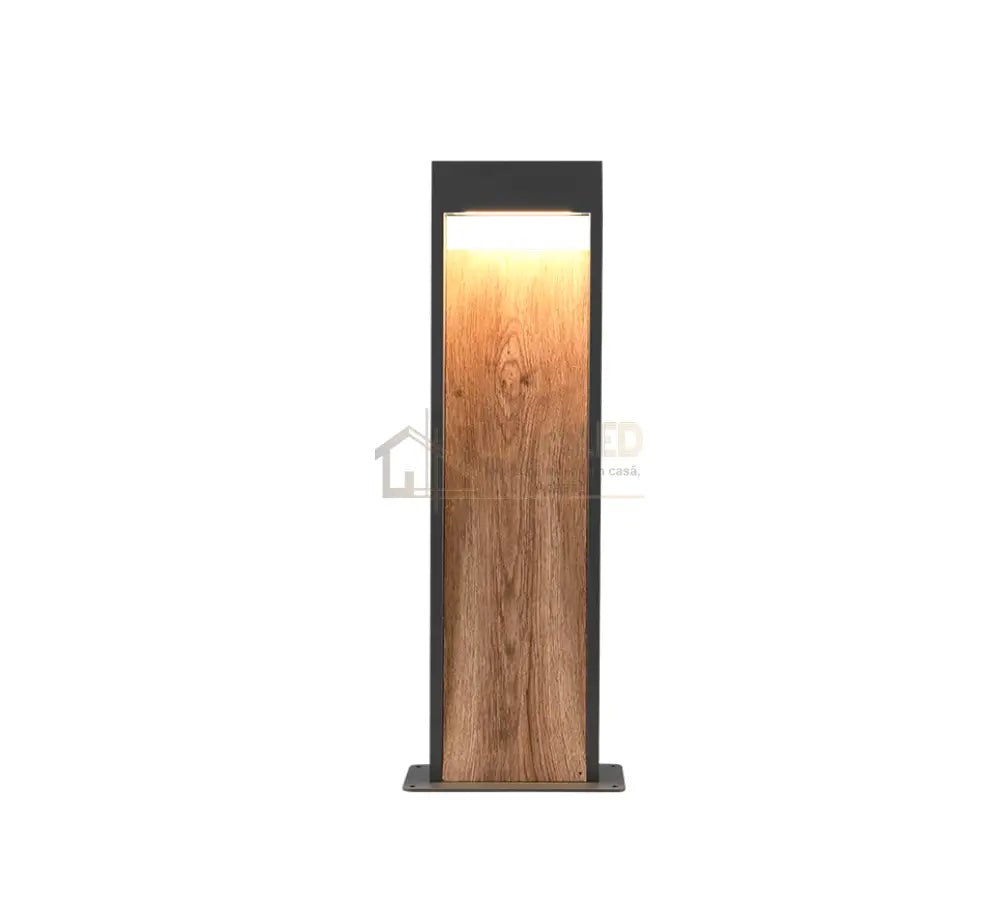 Stalp Ornamental De Gradina LED 11W SALMON 60CM lustreled.ro