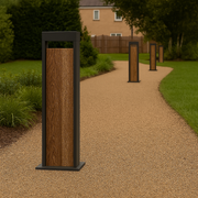 Stalp Ornamental De Gradina LED 11W SALMON 100CM