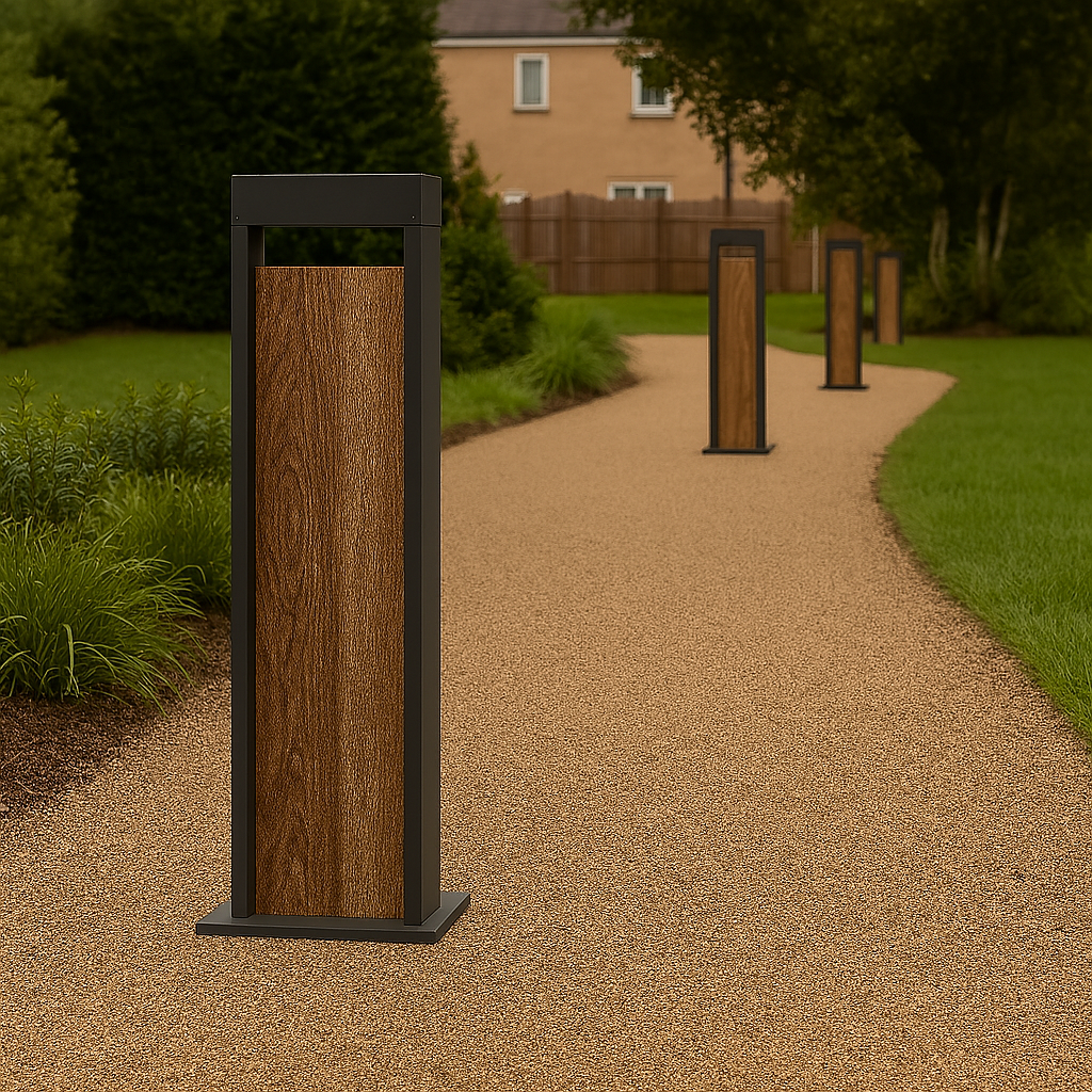 Stalp Ornamental De Gradina LED 11W SALMON 100CM