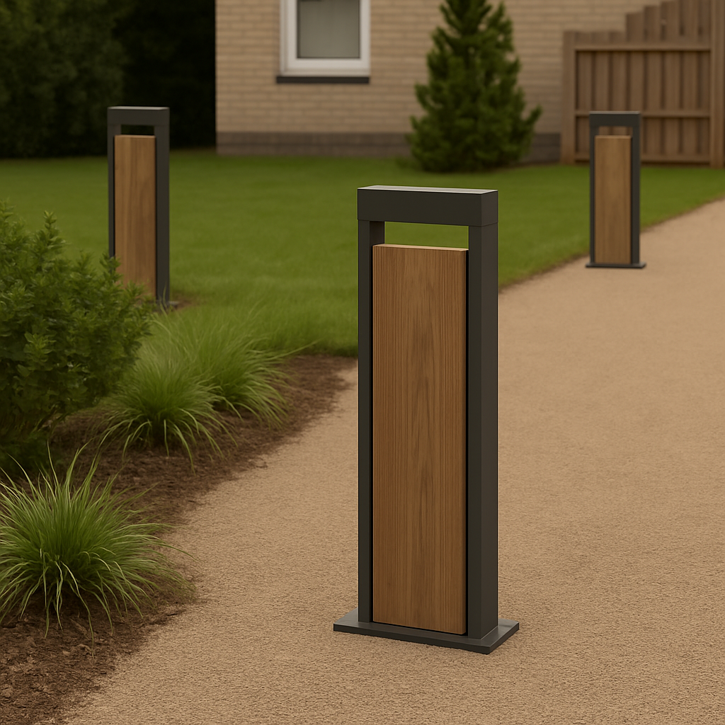 Stalp Ornamental De Gradina LED 11W 60CM SALMON