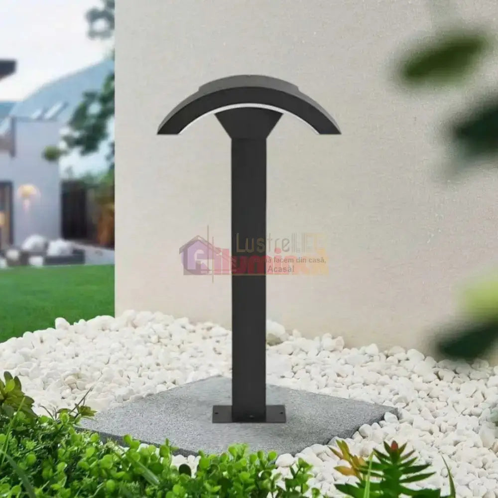 Stalp Ornamental De Gradina LED 12W 60CM Helios lustreled.ro