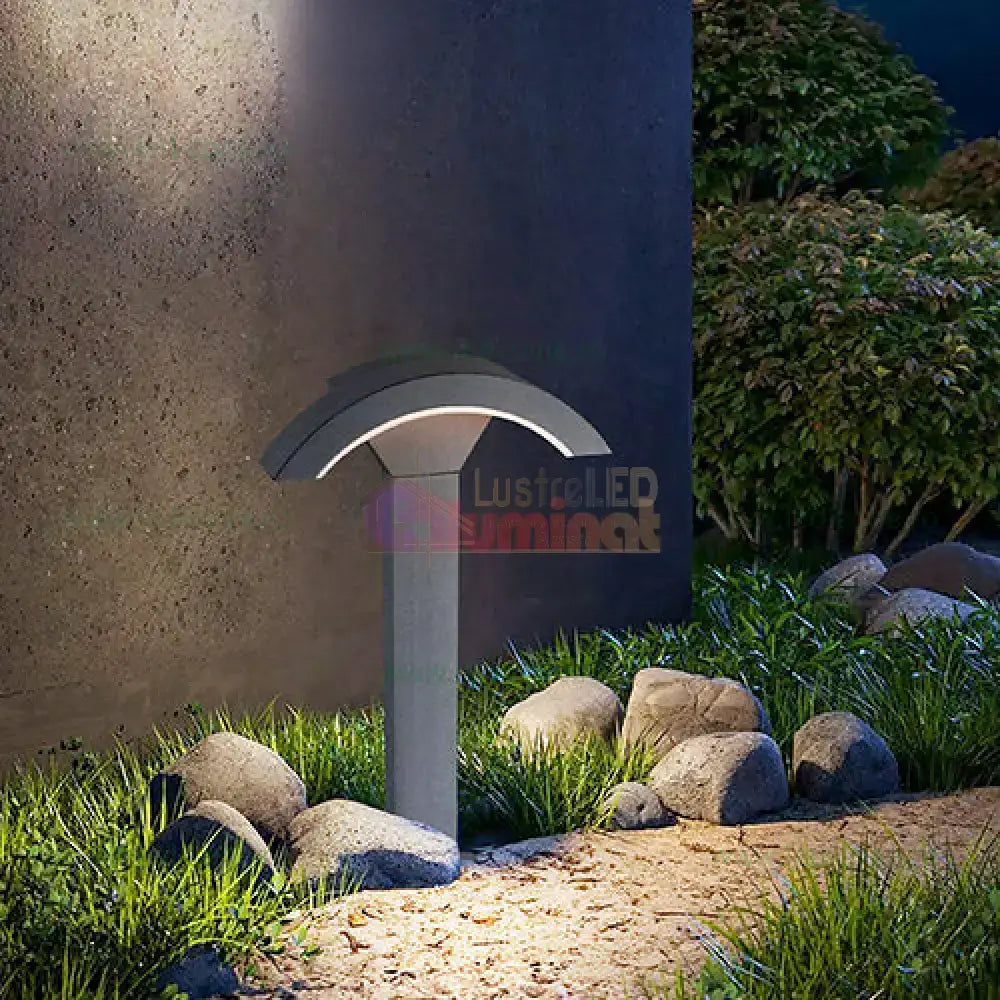 Stalp Ornamental De Gradina LED 12W 60CM Helios lustreled.ro