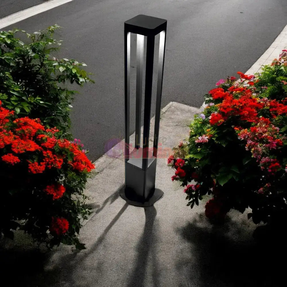 Stalp Ornamental De Gradina LED 12W 80CM Atlantic lustreled.ro