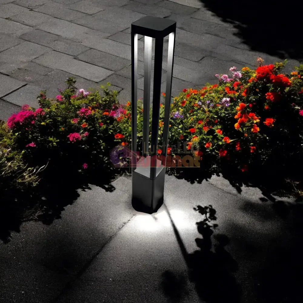 Stalp Ornamental De Gradina LED 12W 80CM Atlantic lustreled.ro