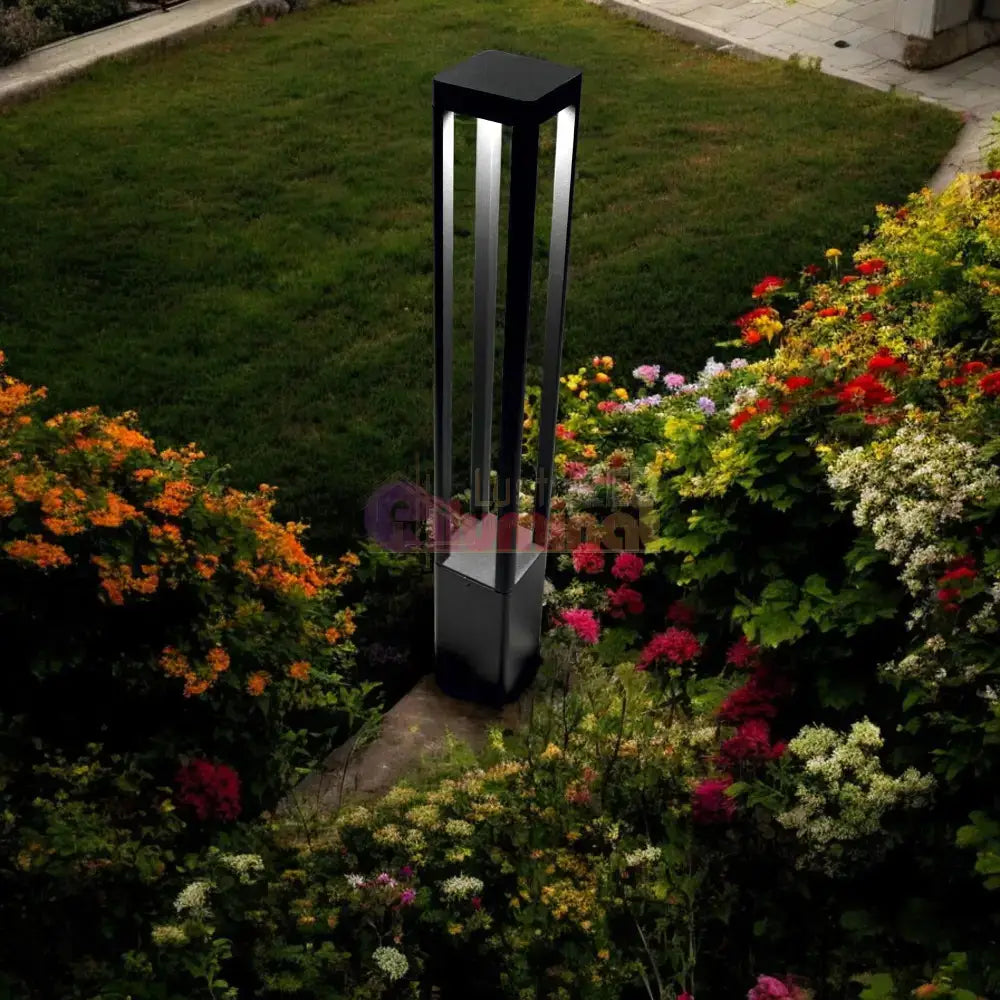 Stalp Ornamental De Gradina LED 12W 80CM Atlantic lustreled.ro