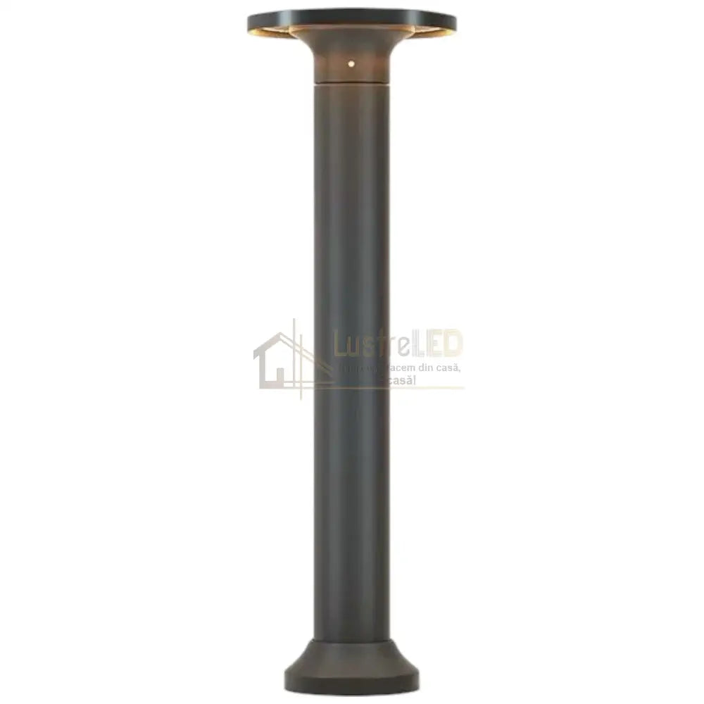 Stalp Ornamental De Gradina LED 12W Negru 50CM STALP ORNAMENTAL GARDEN POLE