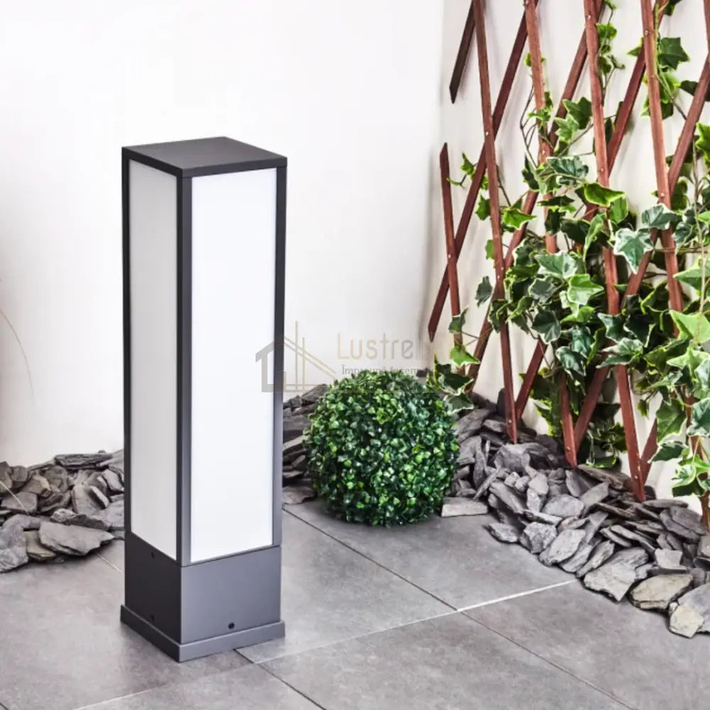 Stalp Ornamental De Gradina LED 15W 60CM FUERTE STALP ORNAMENTAL / NEGRU GARDEN POLE