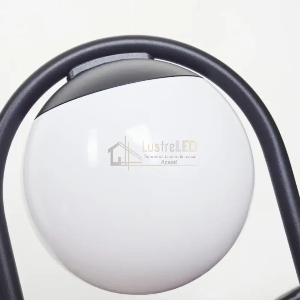 Stalp Ornamental de Gradina LED 28W PRATA VECCHIA 98732 lustreled.ro