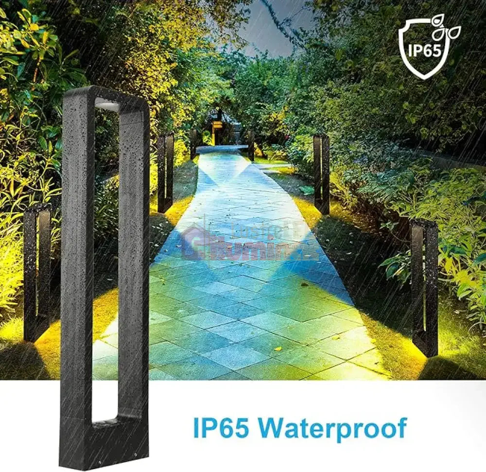 Stalp Ornamental De Gradina LED 7W 60CM Courtney lustreled.ro