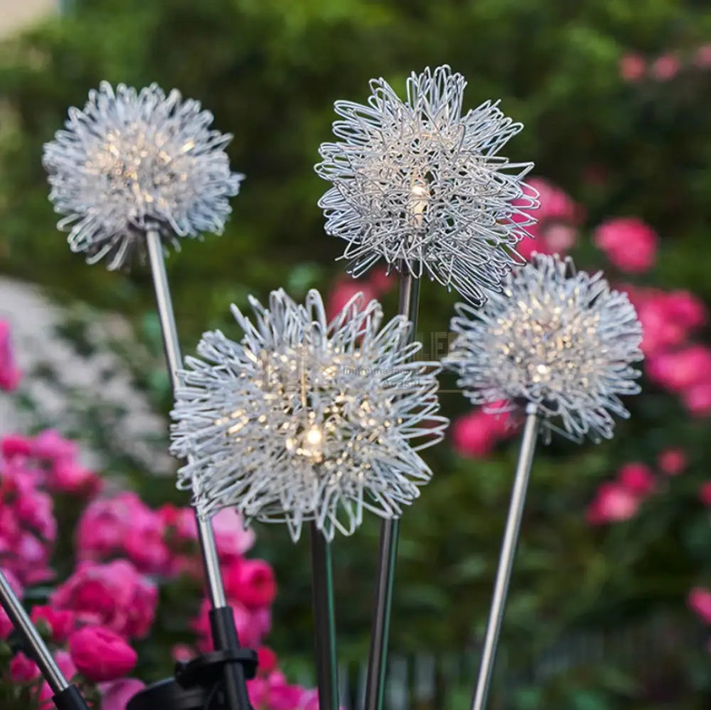 Stalpisor Solar De Gradina Dandelion 73Cm Solar Lamp