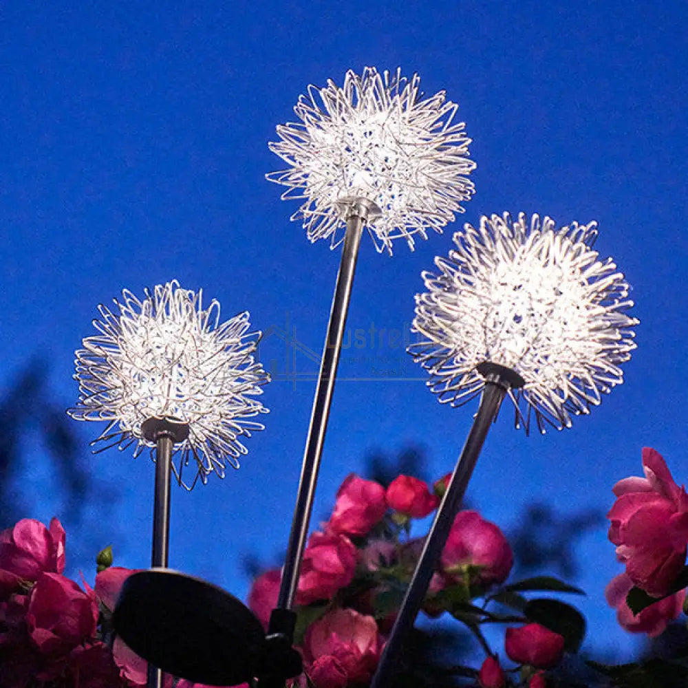 Stalpisor Solar De Gradina Dandelion 73Cm Solar Lamp
