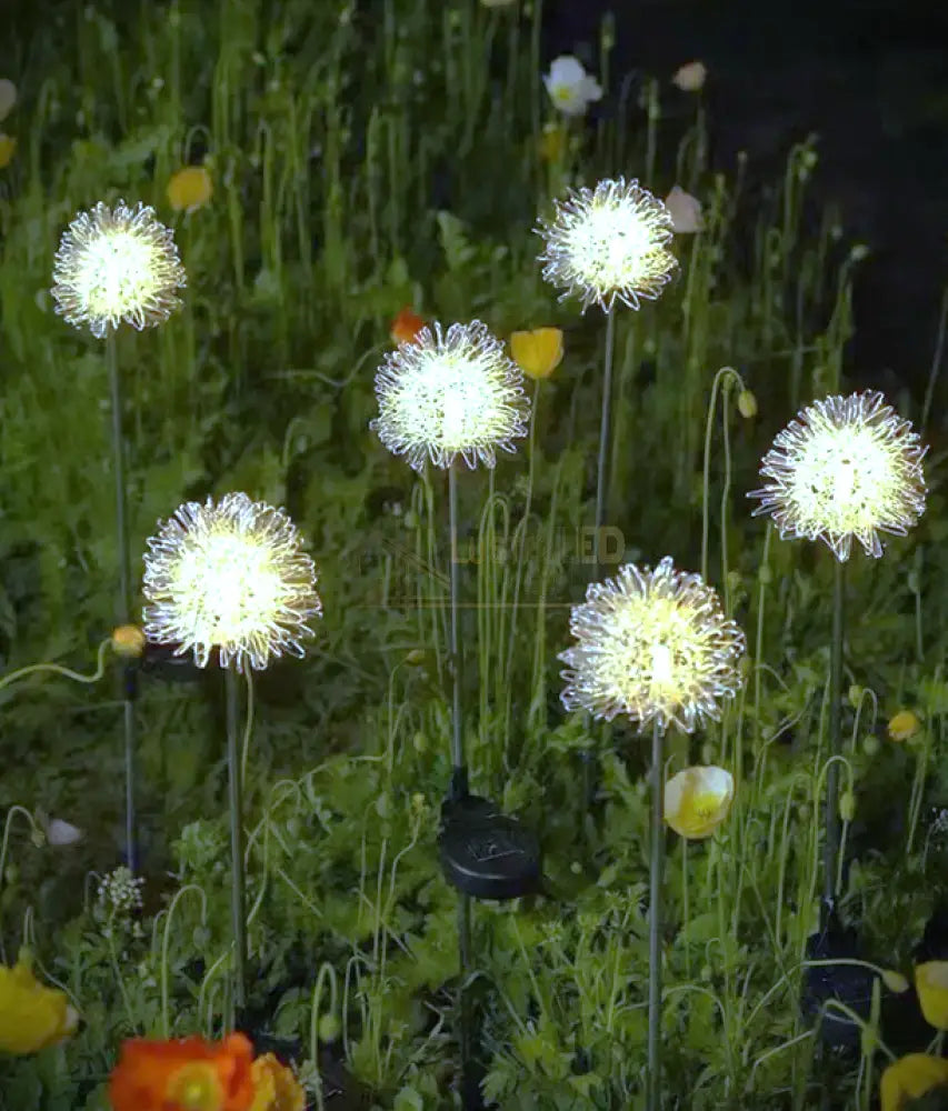 Stalpisor Solar De Gradina Dandelion 73Cm Solar Lamp