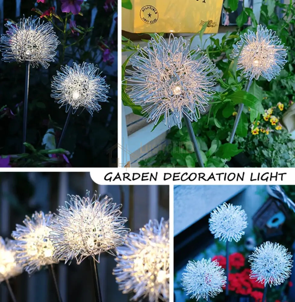 Stalpisor Solar De Gradina Dandelion 73Cm Solar Lamp