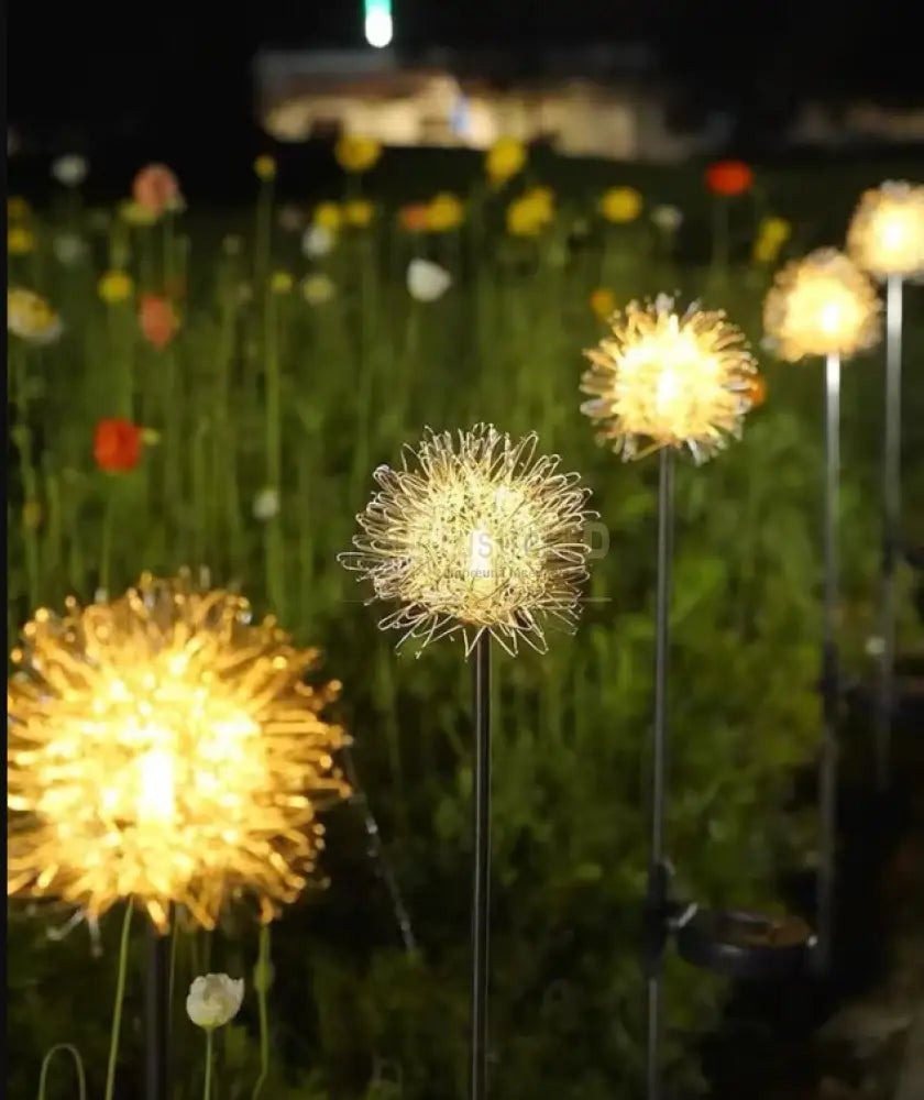 Stalpisor Solar De Gradina Dandelion 73Cm Solar Lamp