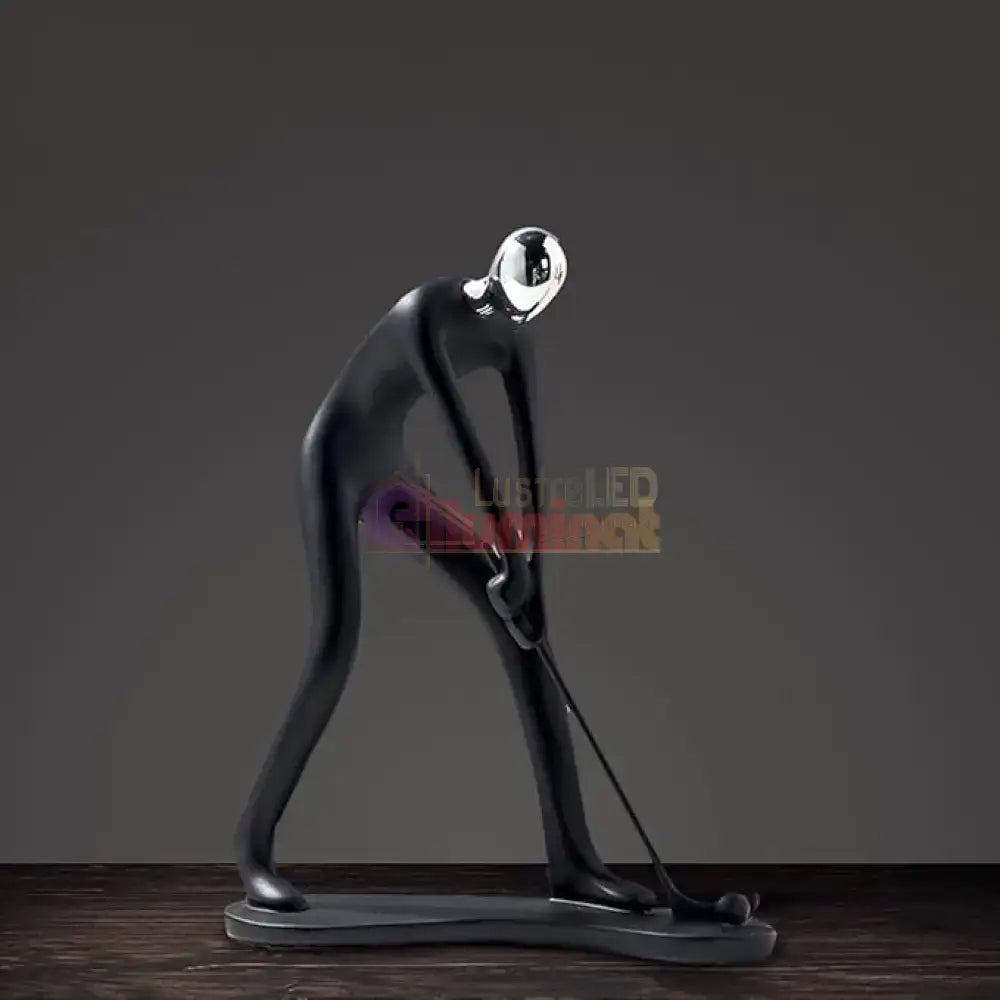 Statueta Golfer Moderna STATUETA / NEAGRA