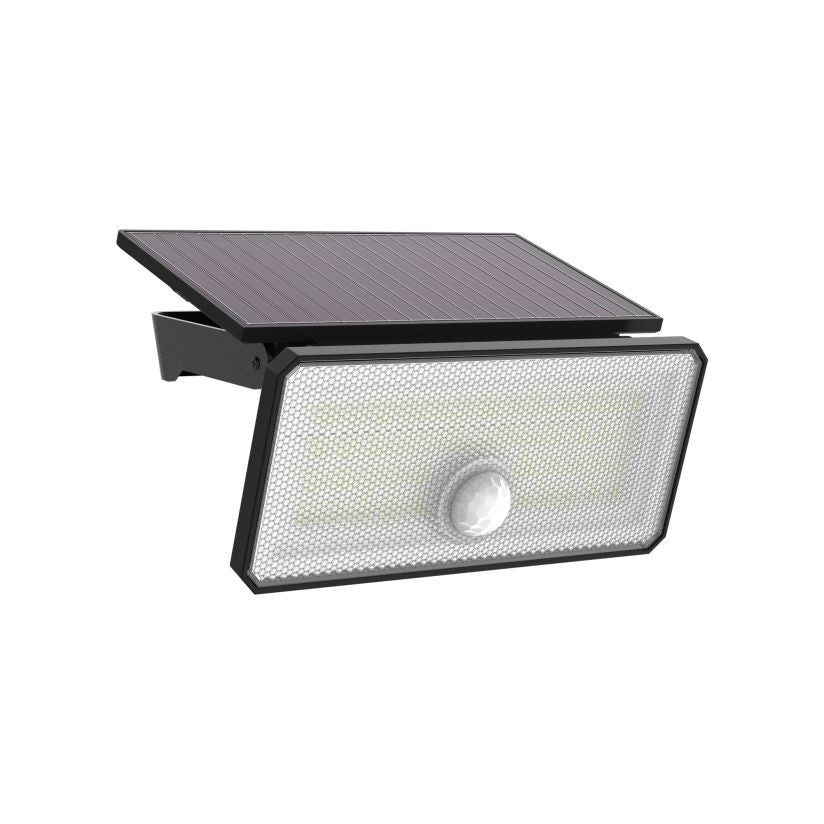 Aplica LED Solara Sunwave Exterior Neagra cu Senzor