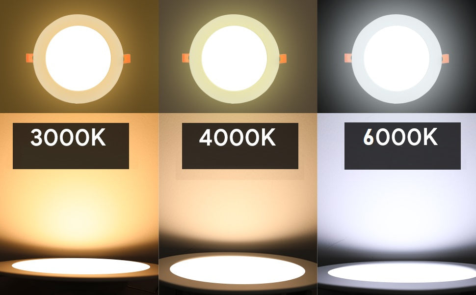 Spot LED 6W ECO Rotund Alb / ⌀100mm / Incastrabil
