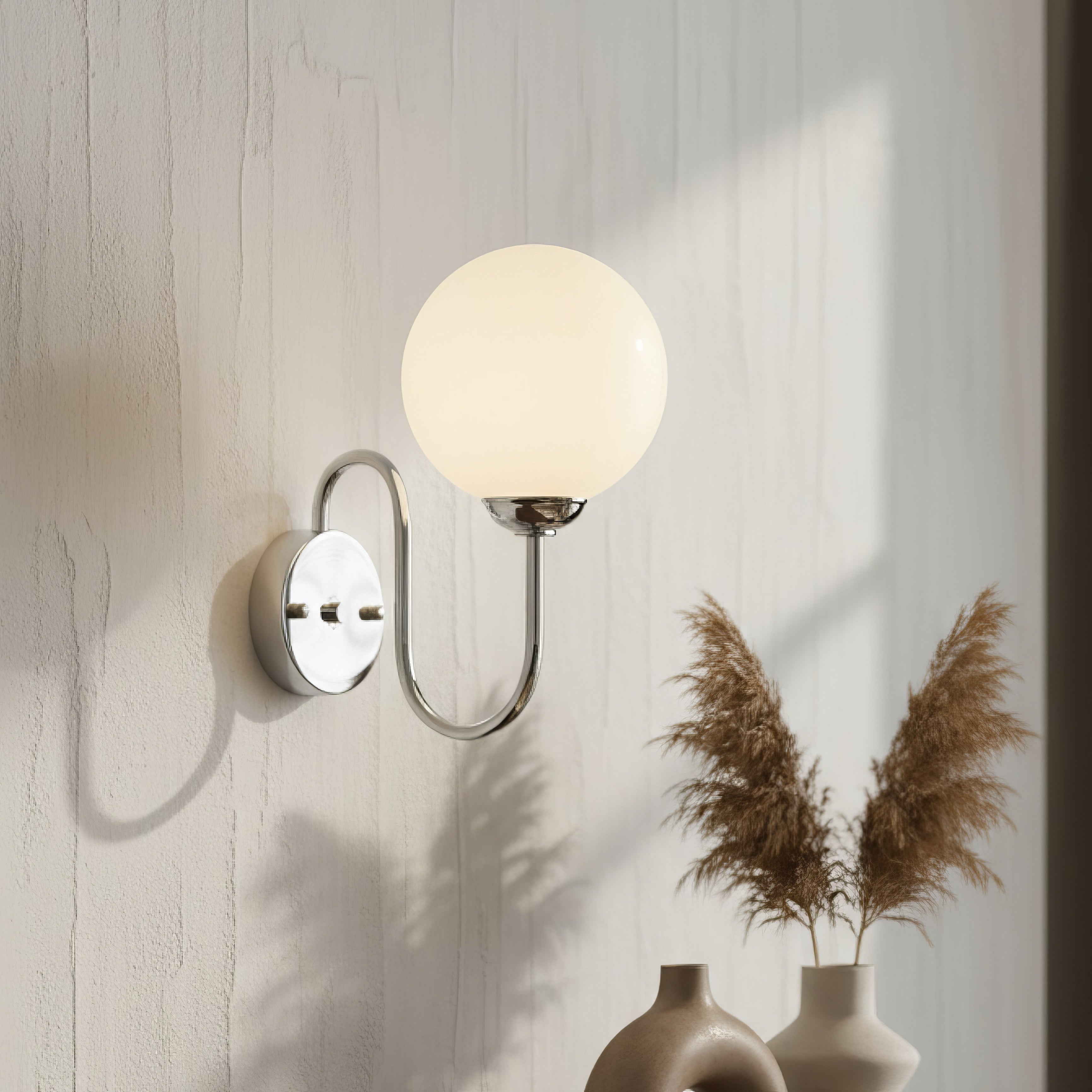 Aplica Abajur LOMA 1xE27 Crom