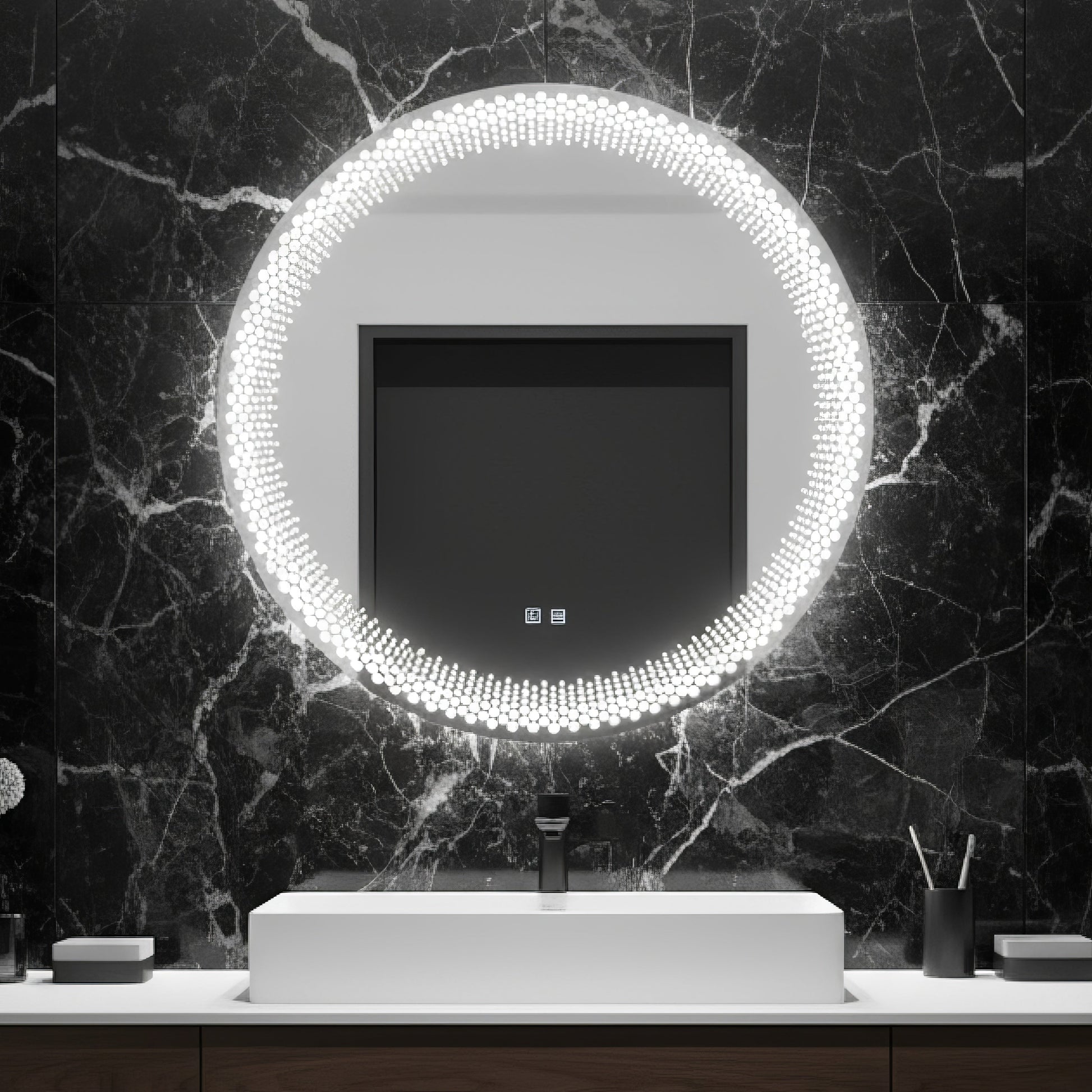 Oglinda LED Premium LUMI cu Senzor 3 Functii Dezaburire