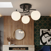 Lustra Abajur ZARO 3xE27 Black