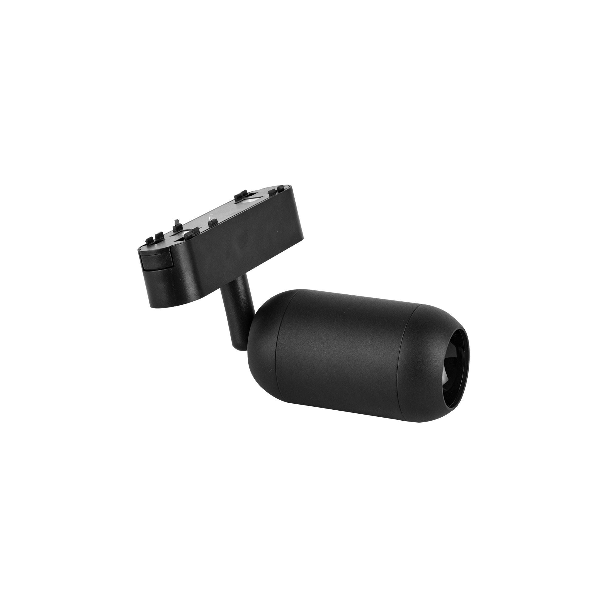 Spot LED Cilindric Urban Track Reglabil 6W 4000K Negru