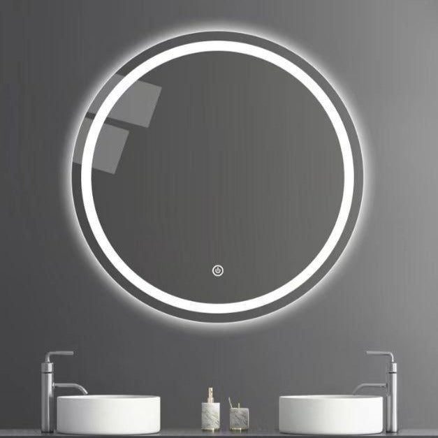 Oglinda LED Rotunda 60cm Touch 3 Functii