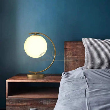 Veioza Abajur Nordic Style C Shape