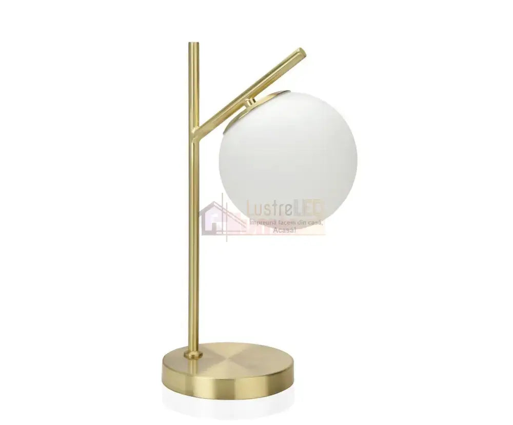 Veioza Abajur Nordic Style Golden Branch Table Lamp