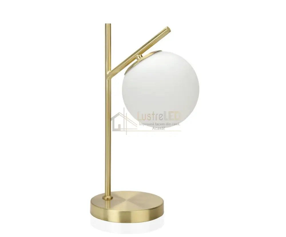 Veioza Abajur Nordic Style Golden Branch Table Light