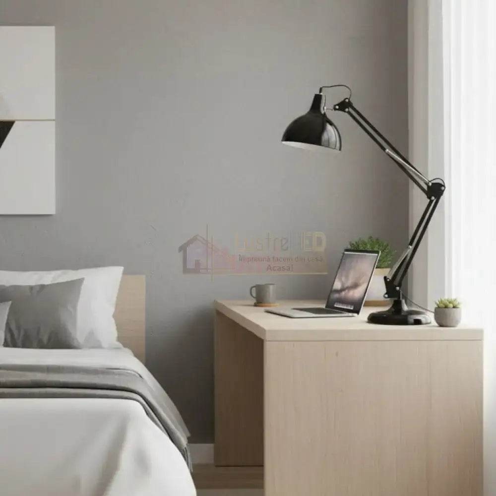 Veioza BORGILLIO Black Reglabila 71CM Eglo