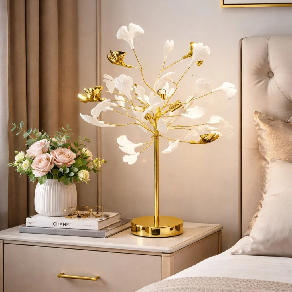Veioza LUXURY Golden VALERY 80CM