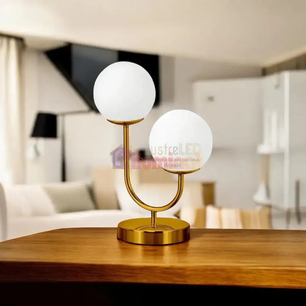 Veioza Decorativa BERNA Gold VEIOZA DECORATIVA desk lamp