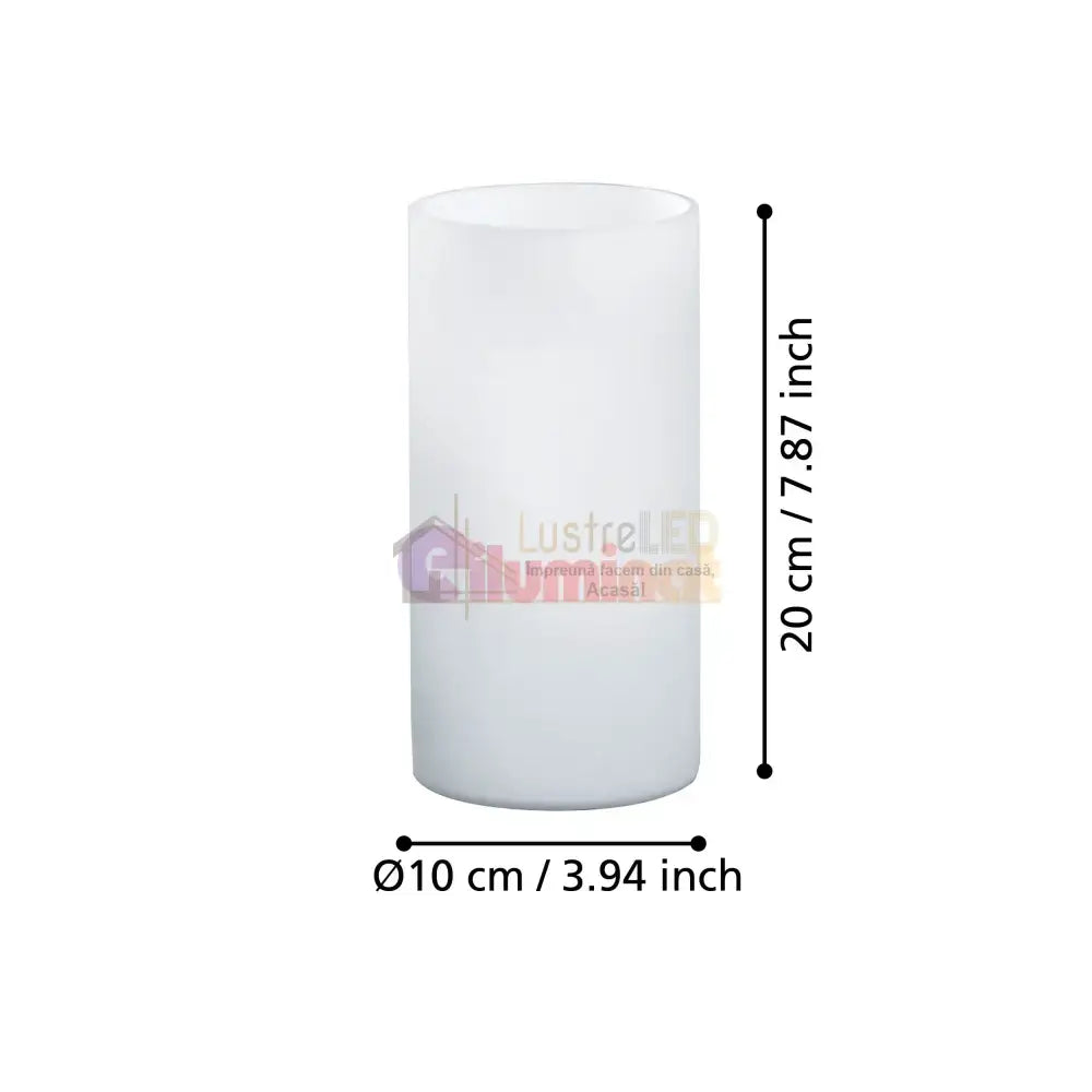 Veioza Decorativa GEO White 20CM VEIOZA DECORATIVA desk lamp