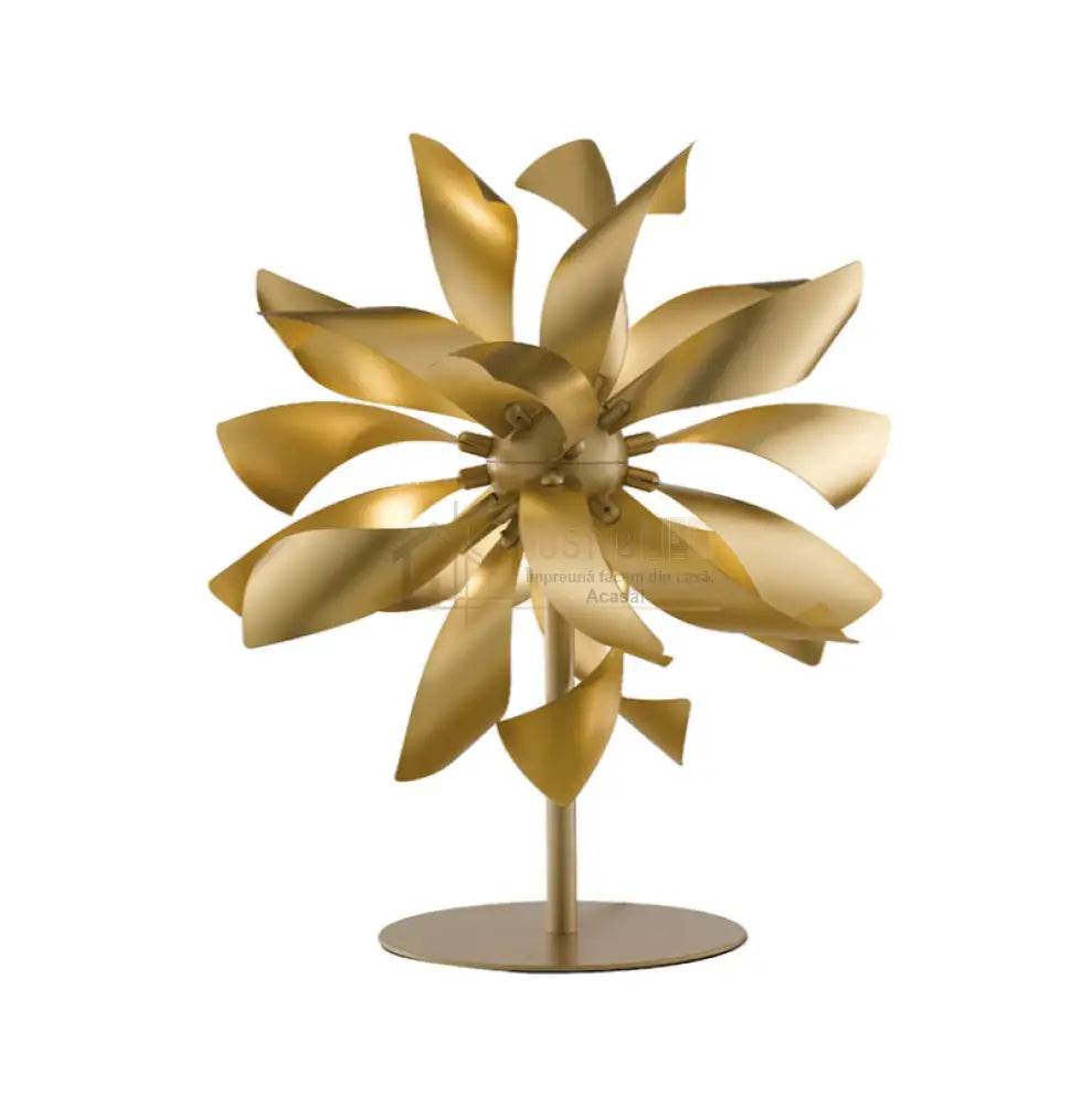 Veioza Decorativa Golden Blossom 50Cm Table Light