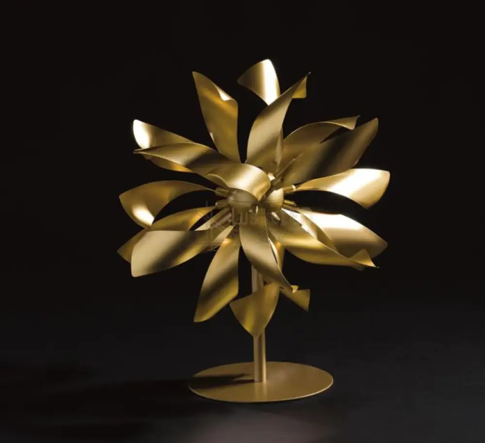 Veioza Decorativa Golden Blossom 50Cm Table Light