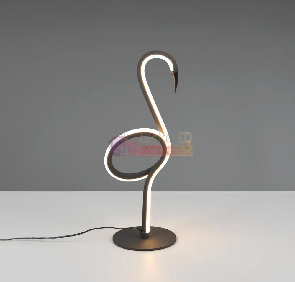 Veioza LED INGO 6W Neagra desk lamp