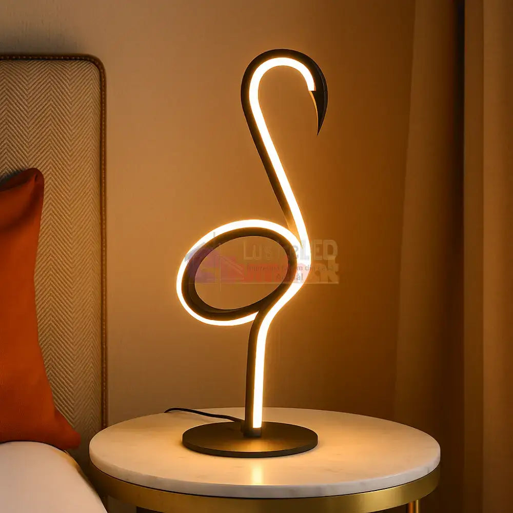Veioza LED INGO 6W Neagra desk lamp