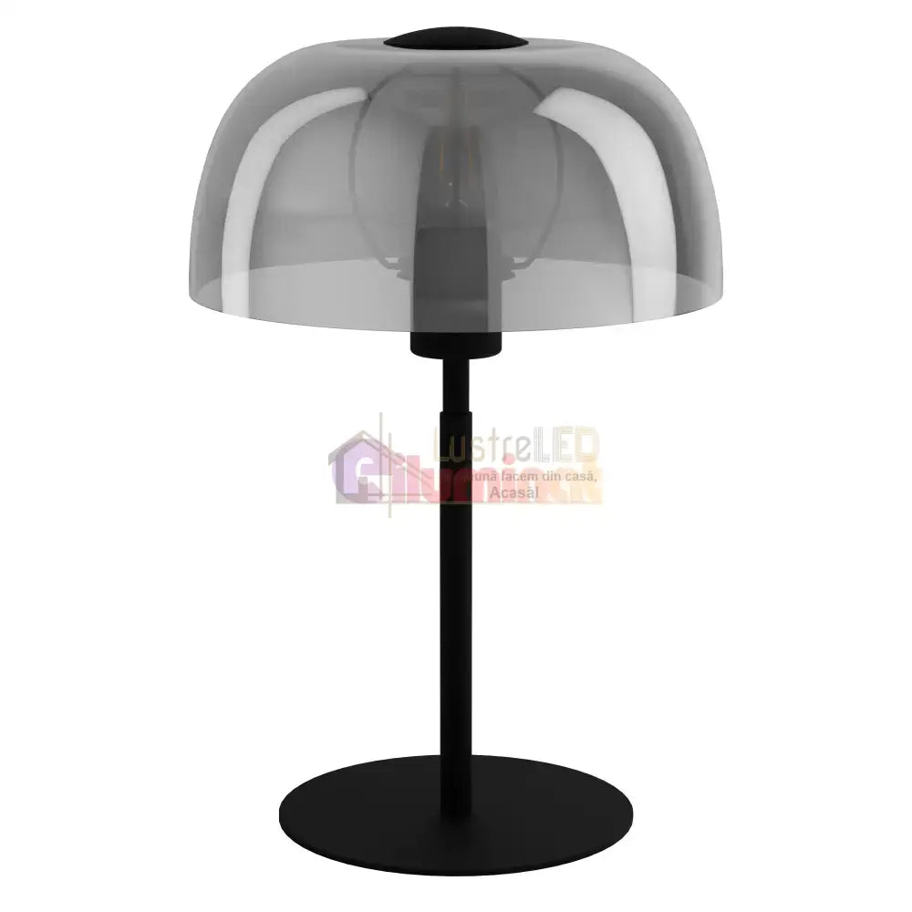 Veioza Decorativa SOLO 2 Black 41.5CM VEIOZA DECORATIVA desk lamp