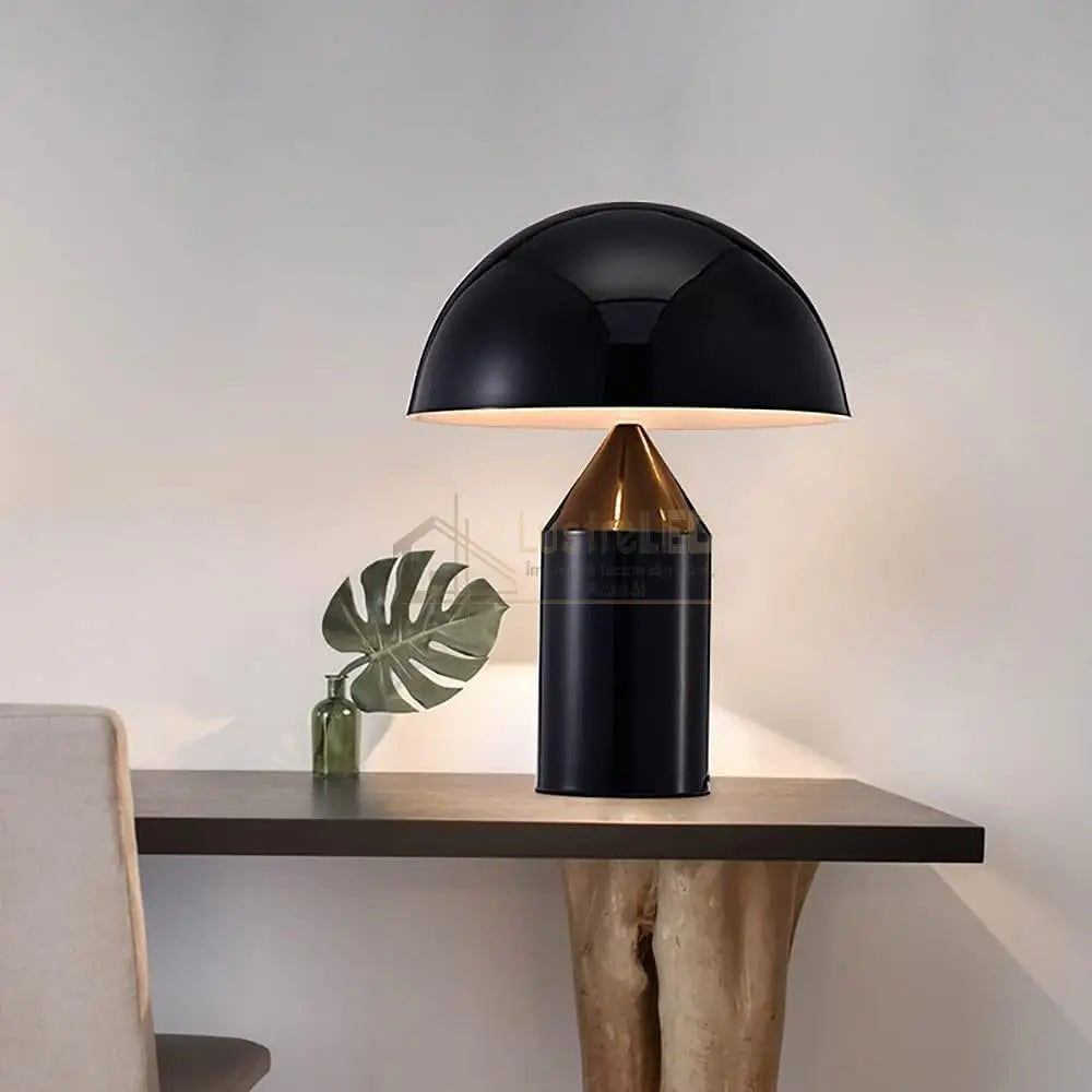 Veioza Luxury Black Mushroom lustreled.ro