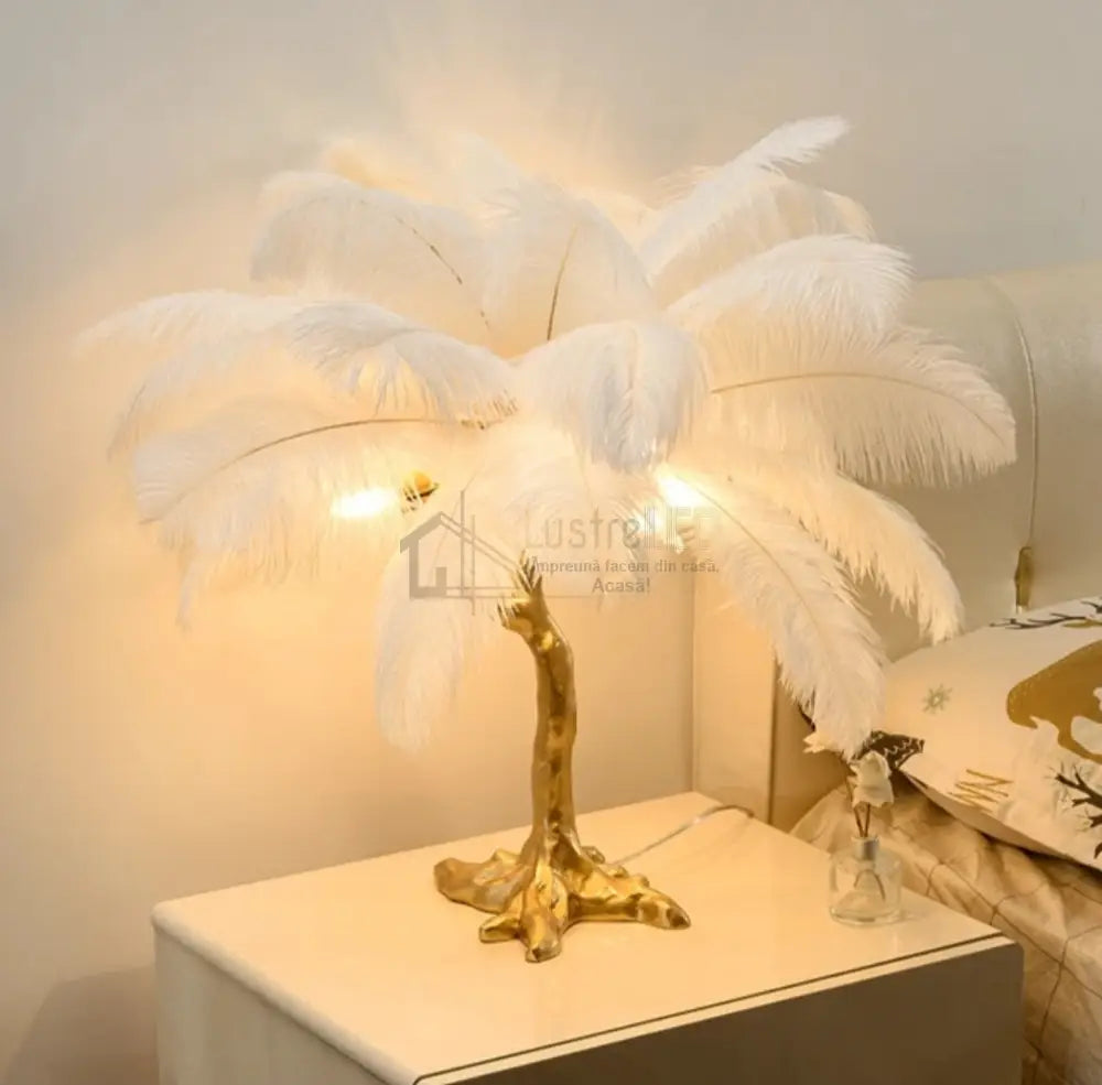 Veioza Luxury Peacock 3Xe14 Table Light