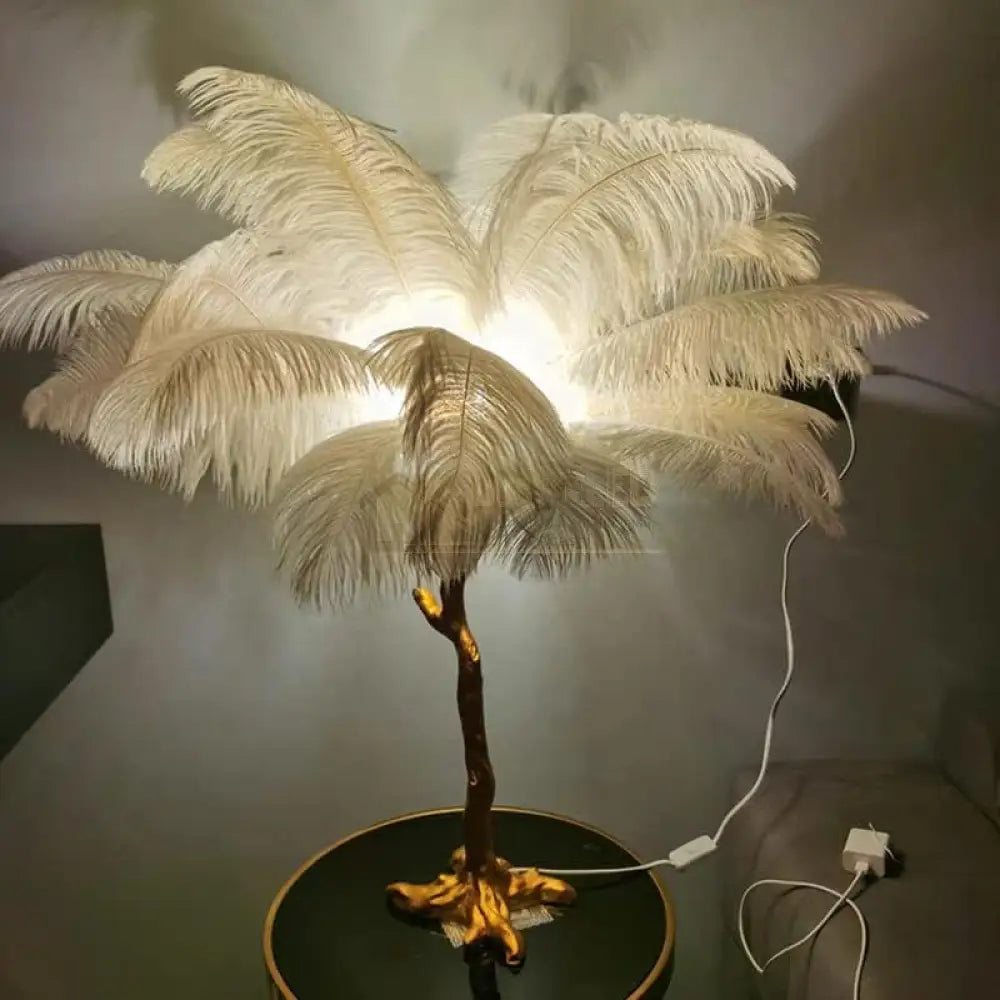 Veioza Luxury Peacock 3Xe14 Table Light