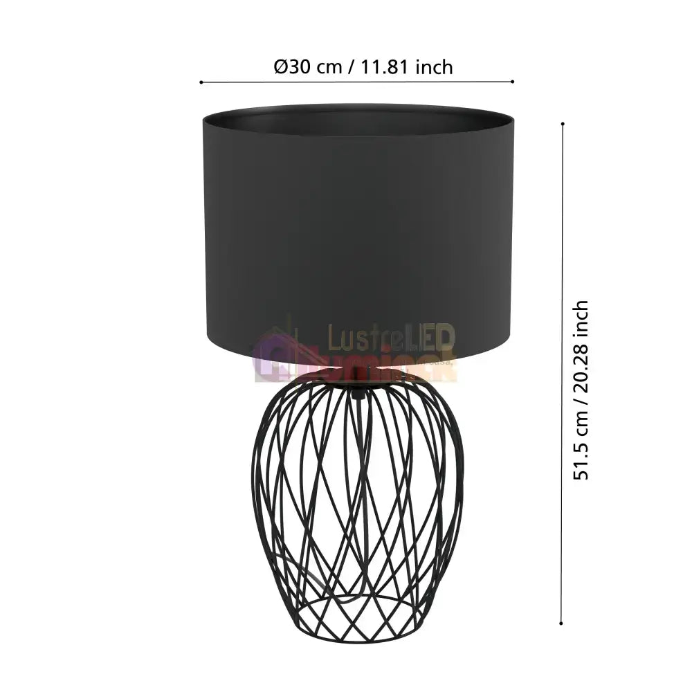 Veioza NIMLET Black 52CM Eglo