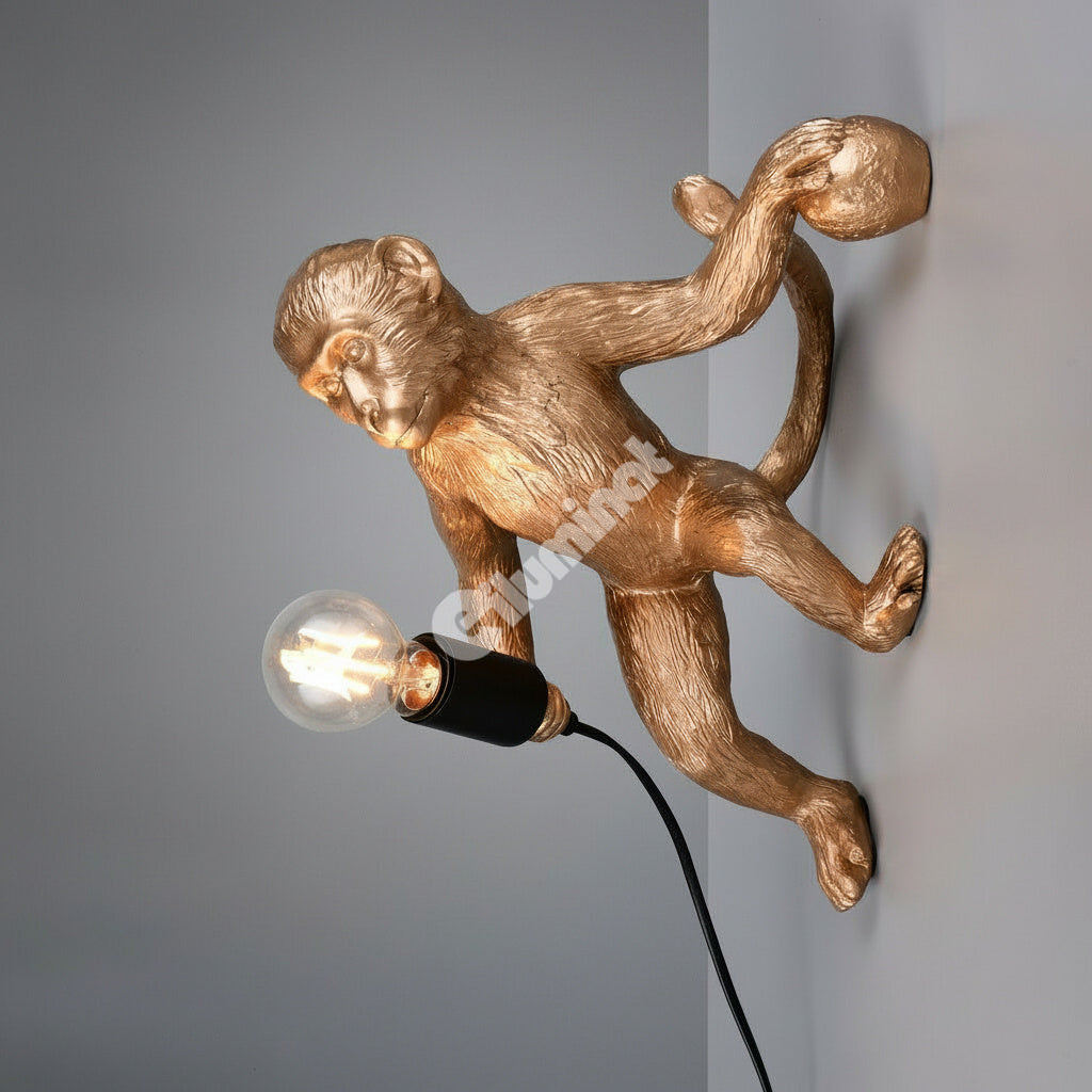 Aplica Monkey LOUY Gold